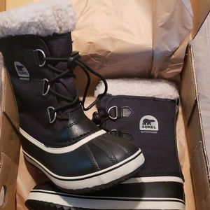 NWT Sorel Yoot Pac Nylon kids boots